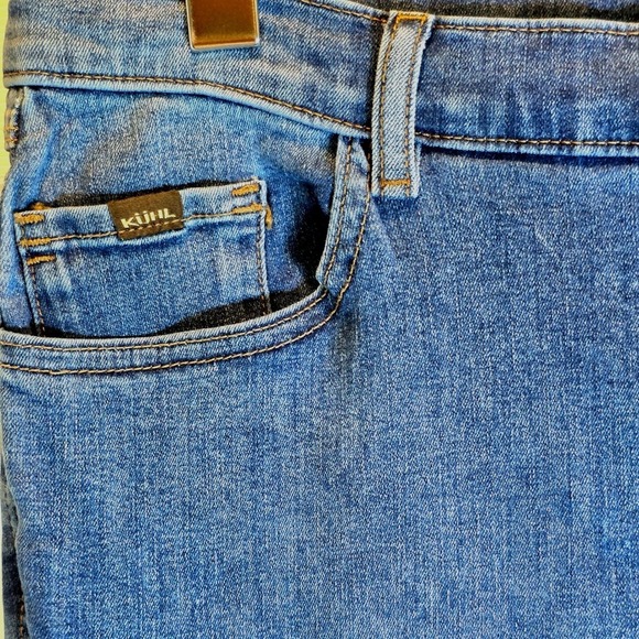 Kuhl Jeans Kontour Flex Womens Sz 16 33 Blue Skinny Medium Wash Mid Rise $109 - Picture 7 of 16